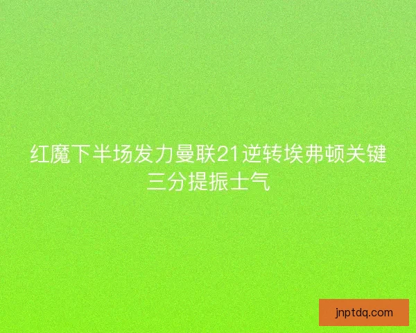 红魔下半场发力曼联21逆转埃弗顿关键三分提振士气 红魔下半场发力曼联21逆转埃弗顿关键三分提振士气